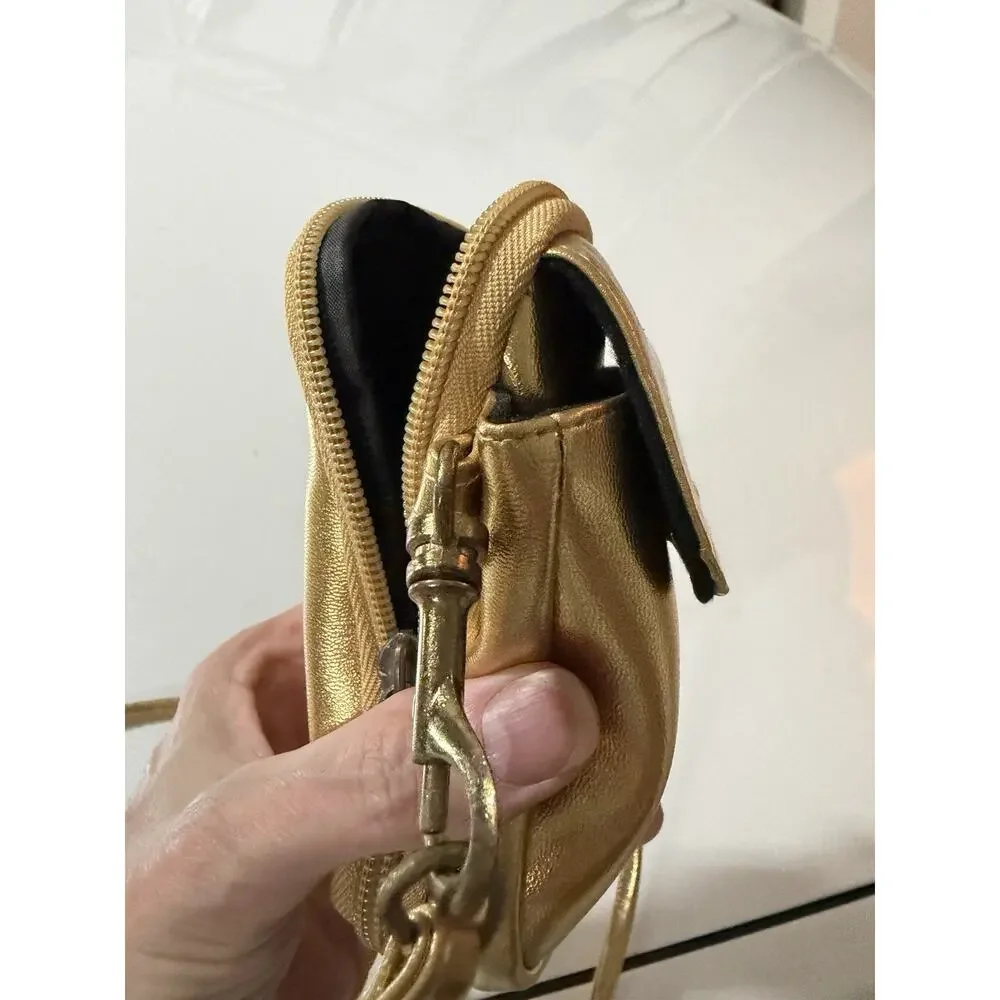 Chrome Gold Coin Purse